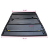 G-PLUS Lock & Soft Four Fold Truck Tonneau Cover Compatible with 2015 2016 2017 2018 2019 2020 Ford F150 with 6.5 Feet 6.5' / 78 Inch Bed Only