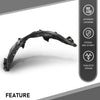 G-PLUS Front Fender Inner Liner LH Driver Side Compatible with Toyota Camry 2018-2020 5387606260