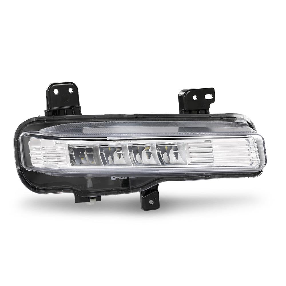 G-PLUS LED Front Right Fog Lights Lamp Assembly, Compatible with Ford Explorer 2020-2024 (Except Timberline Model), Passenger Side, LB5Z15200C, LB5Z15200D