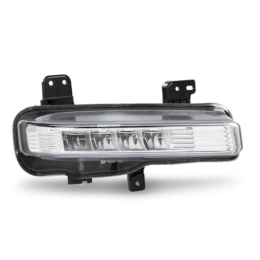 G-PLUS LED Front Right Fog Lights Lamp Assembly, Compatible with Ford Explorer 2020-2024 (Except Timberline Model), Passenger Side, LB5Z15200C, LB5Z15200D