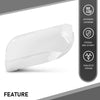 G-PLUS Clear Headlight Lens Replace Cover Compatible with BMW X1 E84 2010-2015 Left and Right Side