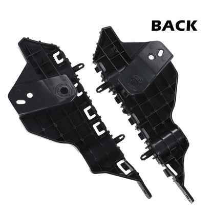 G-PLUS Front Bumper Mounting Retainer Bracket Left Right Pair Compatible with Chevy Trax 2017 2018 2019 2020 2021 2022 42566652 42566653 GM1042157 GM1043157