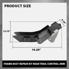 G-PLUS Frame Rust Repair Kit for Jeep Wrangler 1997-2006 Additional Angle