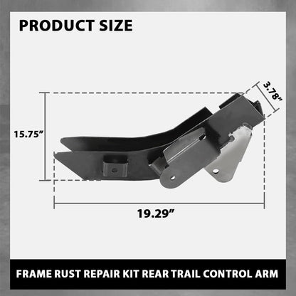 G-PLUS Frame Rust Repair Rear Set Trail Control Arm LH&RH Compatible with Jeep Wrangler 1997-2006 GNT56214979