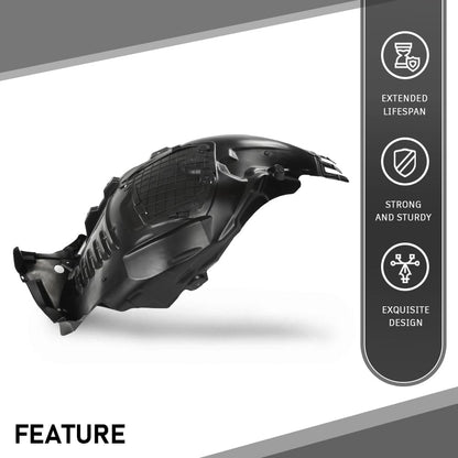 G-PLUS Front Right Fender Liner Wheel Arch Housing Compatible with Benz C300 C350e C43 C450 AMG 2015-2021 A2056903401, 2056903401 2016
