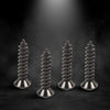 G-PLUS Bumper Tail Lamp Tail Light Lens Screw Compatible with 2005-2013 C6 Corvette 4pcs Stainless Steel Taillight Security Screws