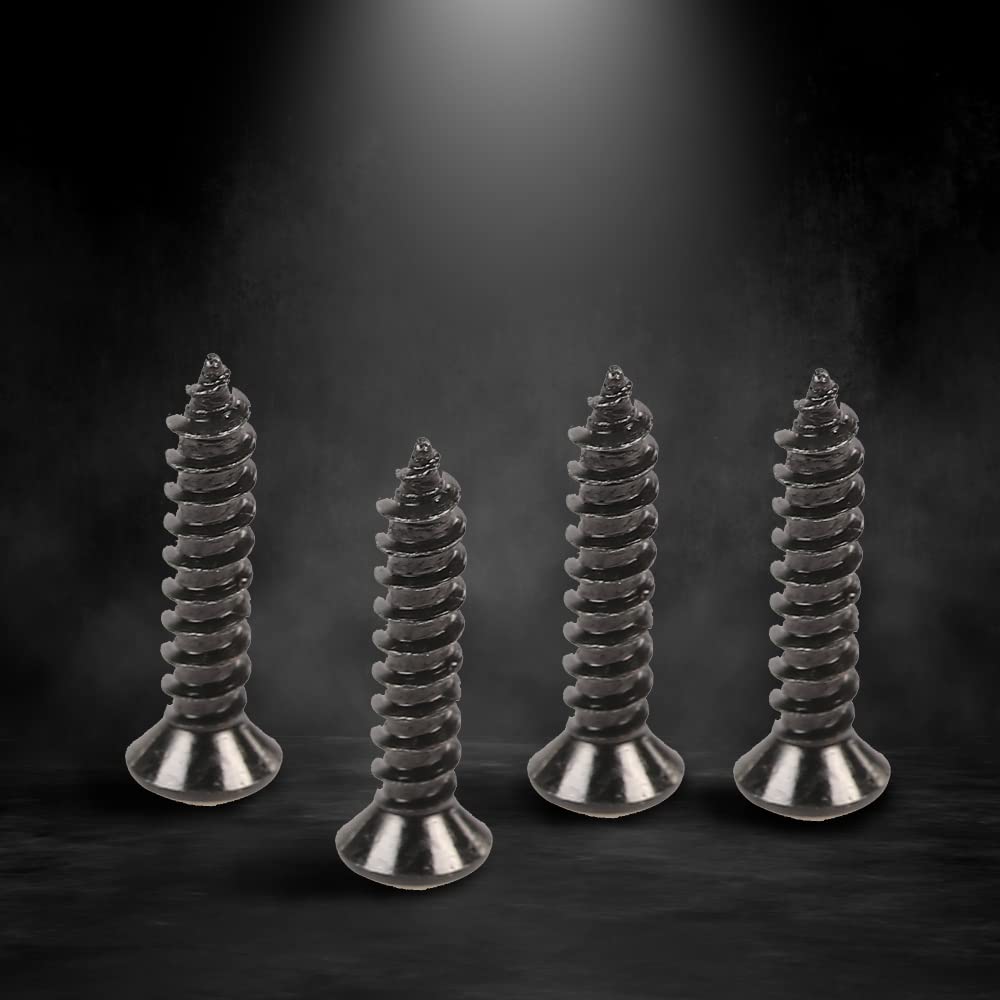 G-PLUS Bumper Tail Lamp Tail Light Lens Screw Compatible with 2005-2013 C6 Corvette 4pcs Stainless Steel Taillight Security Screws