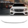 G-PLUS Front Bumper Center Molding Trims LH+RH 3Pcs Compatible with Benz W222 S-Class S450 S560 2018-2020 222-885-76-00