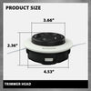 G-PLUS 5pcs C26-2 Trimmer Head Replacement Auto Cut Fit Stihl FS55, FS56, FS70, FS80, FS85, FS87, FS89, FS90, FS91, FS94, FS100, FS111, FS120 Black and White
