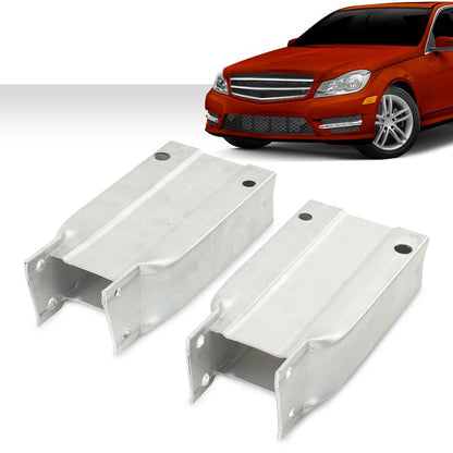 G-PLUS Front Bumper Bracket Left and Right Side Compatible with Benz C230 2008-2009/Fit Benz C250 2010-2015/Fit Benz C300 2008-2014/Fit Benz C350 2008-2015 2046200995 2046201195 MB1073101 MB1072101