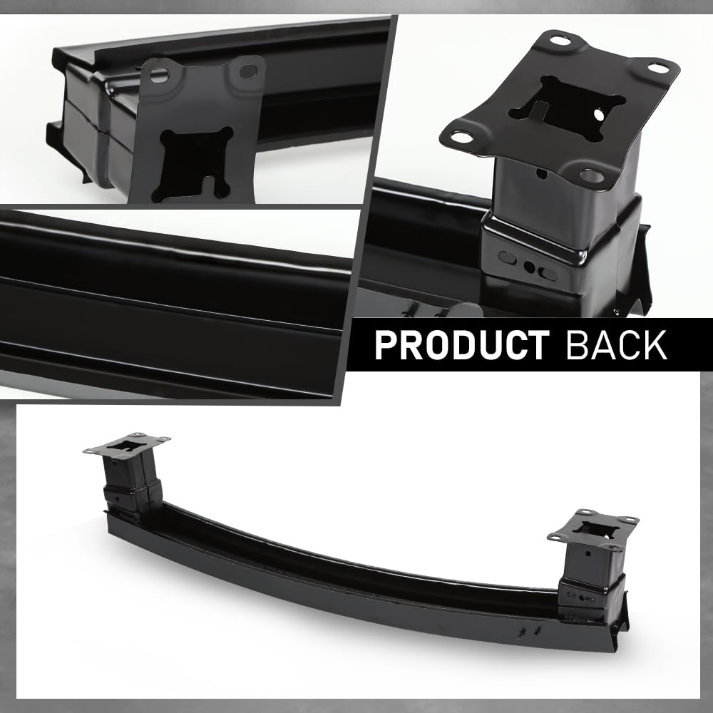 G-PLUS Rear Bumper Reinforcement Steel Compatible with Volkswagen Jetta 2019-2023 17A807305E, VW1106136