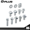 G-PLUS Body Bolt Kit plastic fender Compatible with Yamaha YZF 250 450 YZ250F 450FYZ250F YZ450F