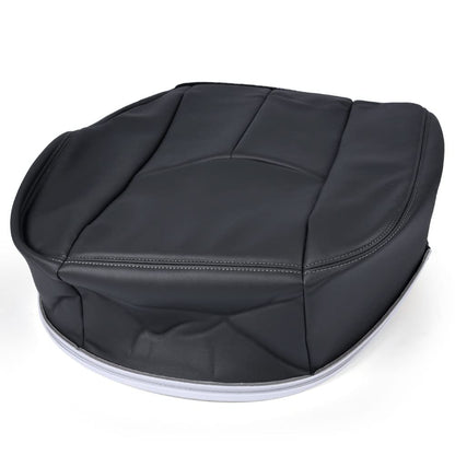G-PLUS Replacement for Chevy Silverado 1500HD 2500HD 2003-2006/2007 Classic Leather Seat Cover Replacment Left Driver Side Bottom Dark Gray