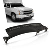 G-PLUS TPE Dashboard Dash Cover Molded Replacement Compatible with Chevy Silverado GMC Sierra 1500 2500 99-06/ Chevy Avalanche Suburban Tahoe GMC Yukon/XL 00-06, NOT Fit 2000 Denali Dash Board Black