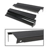 G-PLUS Rear Bumper Fillers Set Compatible With 1979-1985 Eldorado Black Plastic Painted Bumper Fillers 7pcs