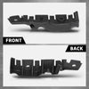 G-PLUS Front Left and Right Bumper Bracket Compatible with Audi A3 2009-2013 8P0807183B, 8P0807184B
