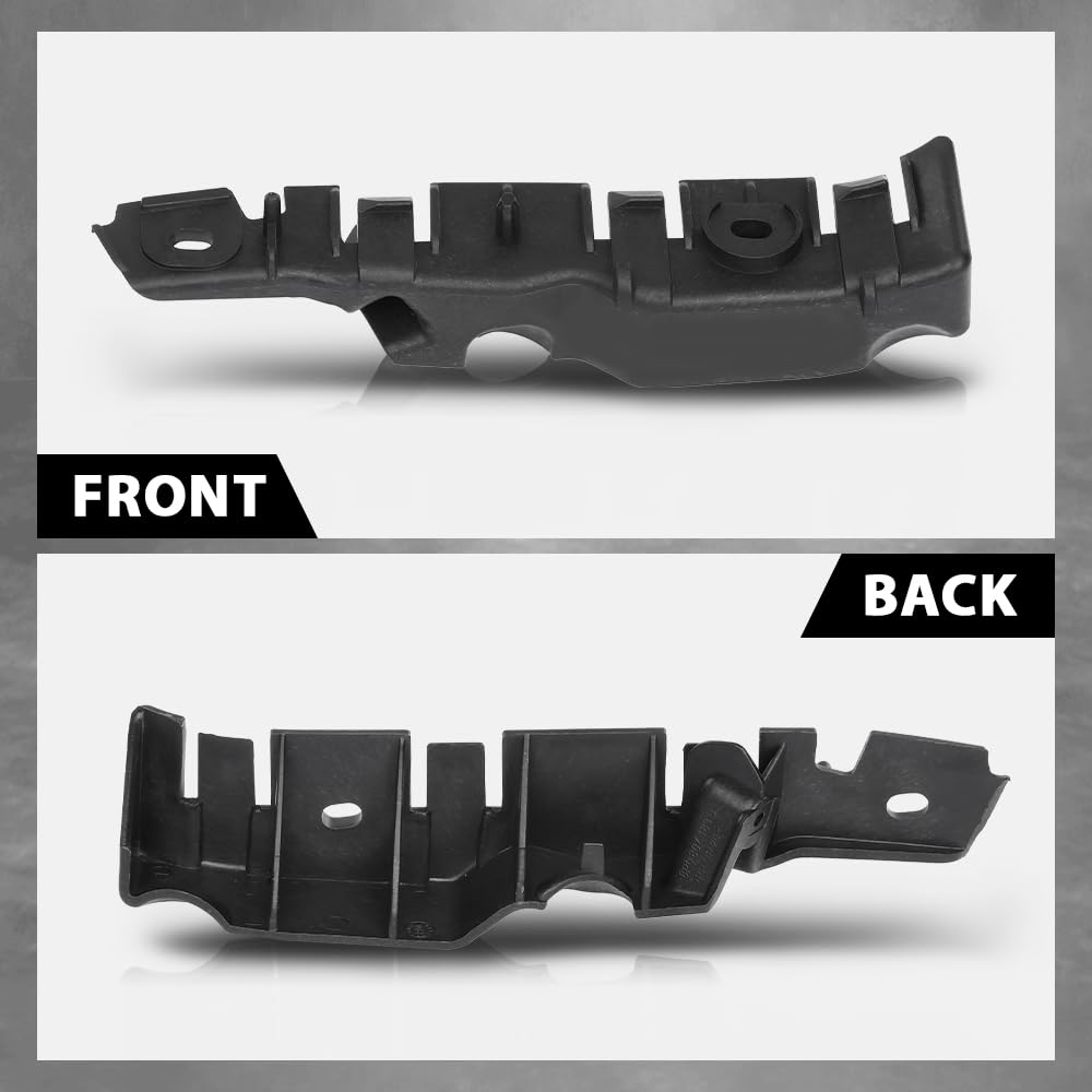 G-PLUS Front Left and Right Bumper Bracket Compatible with Audi A3 2009-2013 8P0807183B, 8P0807184B