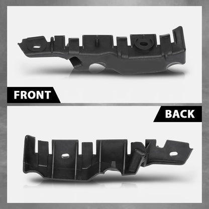G-PLUS Front Left and Right Bumper Bracket Compatible with Audi A3 2009-2013 8P0807183B, 8P0807184B