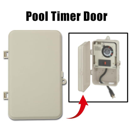 G-PLUS Swimming Pool Timer Cover Fit for Plastic Intermatic Box Cover Beige