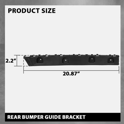 G-PLUS 2PCS Rear Bumper Guide Bracket, Compatible with Chevy Malibu 2016-2021, 84047940, 22976495