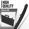 G-PLUS Front Bumper Face Bar Trim Molding Step Pad Fit Benz E43 AMG 4Matic 2017-2018, Fit Models w/o AMG Carbon Fiber Package, With AMG Styling Package and Night Package 2138857800 Glossy Black