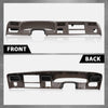 G-PLUS Cluster Radio Dash Trim Bezel Panel w/Hole Compatible with Ford F250 F350 Super Duty 1999-2004 Brown