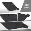 G-PLUS Front Right Bumper Tow Hook Cover Compatible with Volvo XC60 2018 2019 2020 2021 39846406 Glossy Black