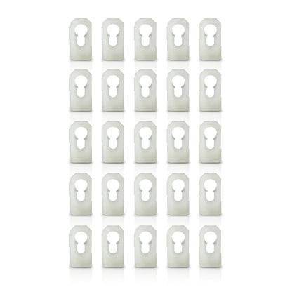 G-PLUS Top Trim Molding Clips Fits All GM Cars from 1960's Into The Late 1970's Nos Vinyl 25pcs