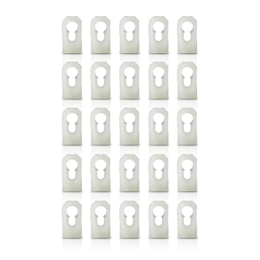 G-PLUS Top Trim Molding Clips Fits All GM Cars from 1960's Into The Late 1970's Nos Vinyl 25pcs