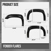 G-PLUS Fender Flares Front Rear 4Pcs Compatible with Chevy Tahoe 2007-2014 Not Fit LTZ Models Black