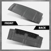 G-PLUS Front Bumper Lower Trim Lip Compatible with Discovery Sport L550 2.0L 2015-2019 (w/o Dynamic Package) Gray