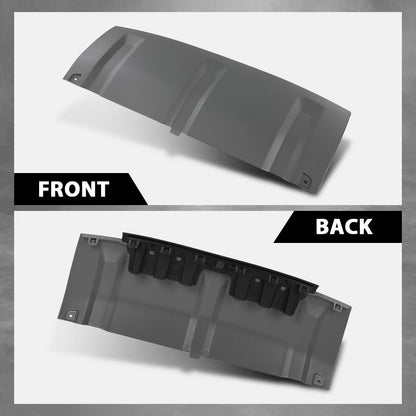 G-PLUS Front Bumper Lower Trim Lip Compatible with Discovery Sport L550 2.0L 2015-2019 (w/o Dynamic Package) Gray