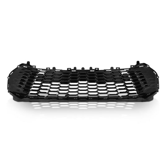 G-PLUS Front Bumper Grille Upper Compatible with Toyota Camry LE SE 2025 53141-AQ010, 53141AQ010, 53141 AQ010 Gloss Black