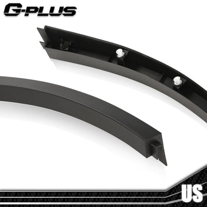 G-PLUS Rear Right Passenger Side Fender Flares Compatible with Tesla Model Y MY 2020 2021 2022 2023 2024 149416400B, 149418800B Wheel Opening Molding Arch Trim Black