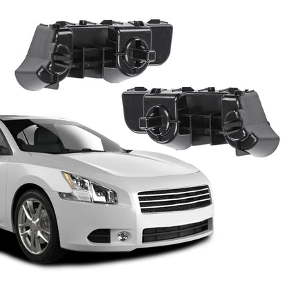 G-PLUS Front Left & Right Side 1pair Bumper Brackets Compatible with Nissan Maxima Sedan 2009-2015 622209N00A 622219N00A