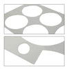 G-PLUS Aluminum Dash Bezel Insert Compatible with Chevy/GMC Truck Blazer Suburban 1981-1987