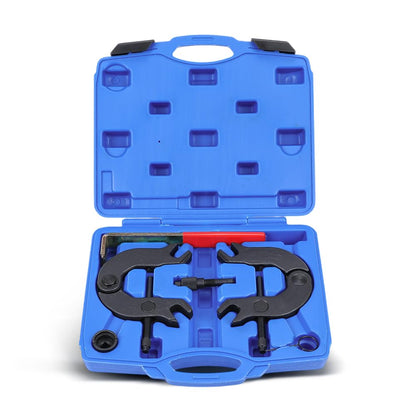 G-PLUS Camshaft Alignment Engine Timing Tool Set Compatible with Audi A4 A6 V6 3.0L New Stock 45 Steel Carrying Case Black