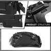 G-PLUS Front Left Side Fender Liner Compatible with Audi A6 S6 2016-2018 4G0853887J, AU1250110
