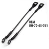 G-PLUS Pair Rear Tailgate Tail Gate Cables Compatible for Ford Ranger 1993-2011 Compatible for Mazda Pickup Truck
