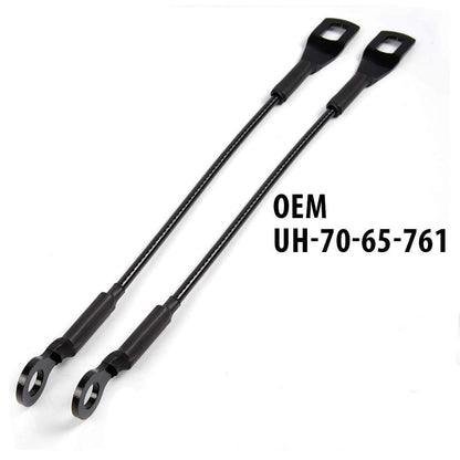 G-PLUS Pair Rear Tailgate Tail Gate Cables Compatible for Ford Ranger 1993-2011 Compatible for Mazda Pickup Truck