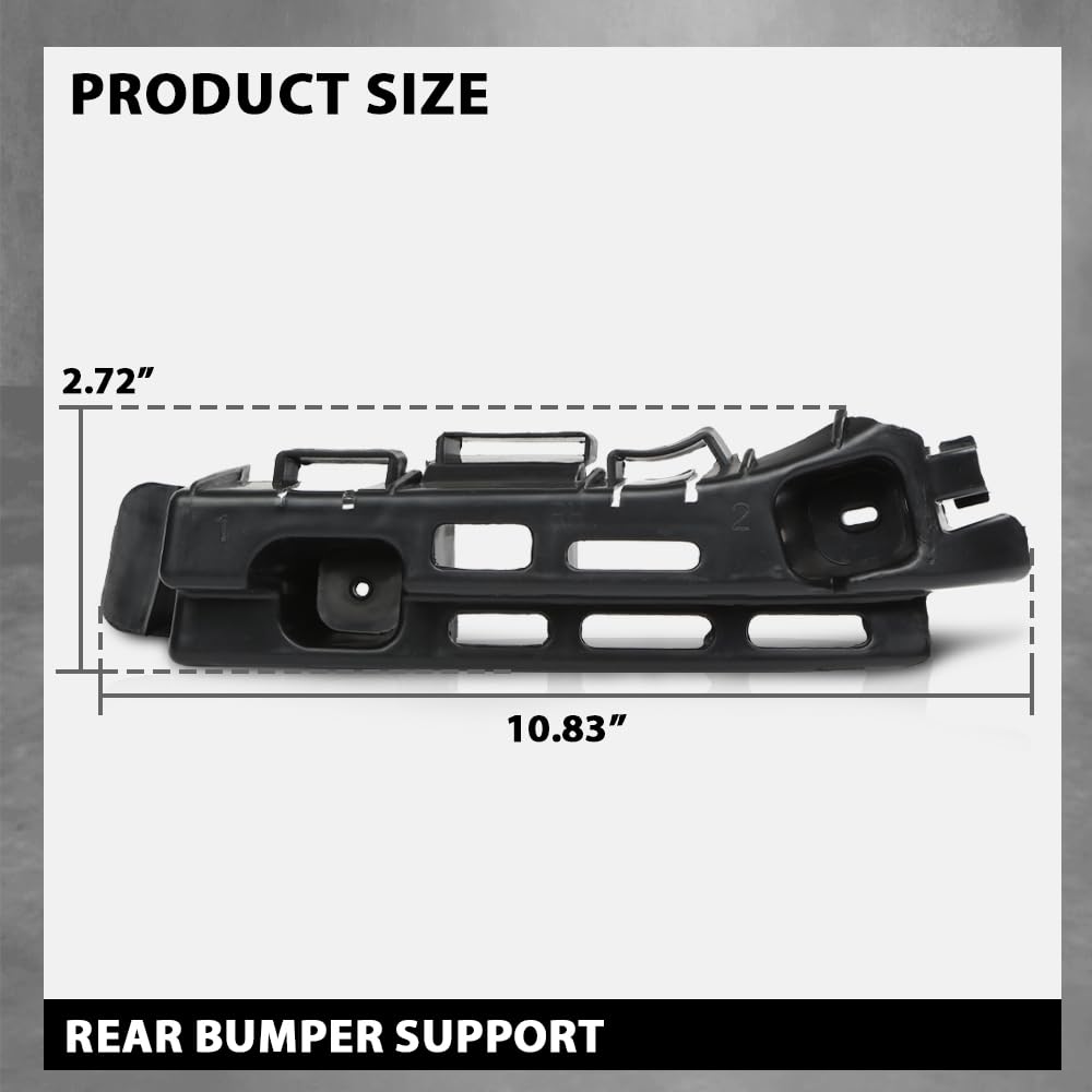 G-PLUS Rear Bumper Support RH & LH Side Compatible with Chevy Cruze 2011-2015 96962847