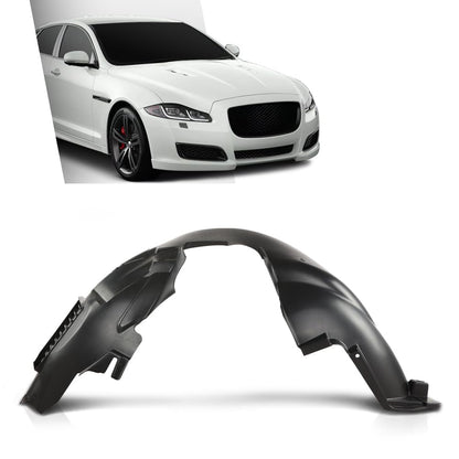 G-PLUS Front Right Side Fender Liner Splash Shield Compatible with Jaguar XJ XJR X351 2010-2019 Black