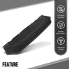 G-PLUS Front Bumper Cover Lower Splash Shield Mud Guard Compatible with Audi A6 & A6 Quattro 2012 2013 2014 2015 4G0807611, AU1228138 Black