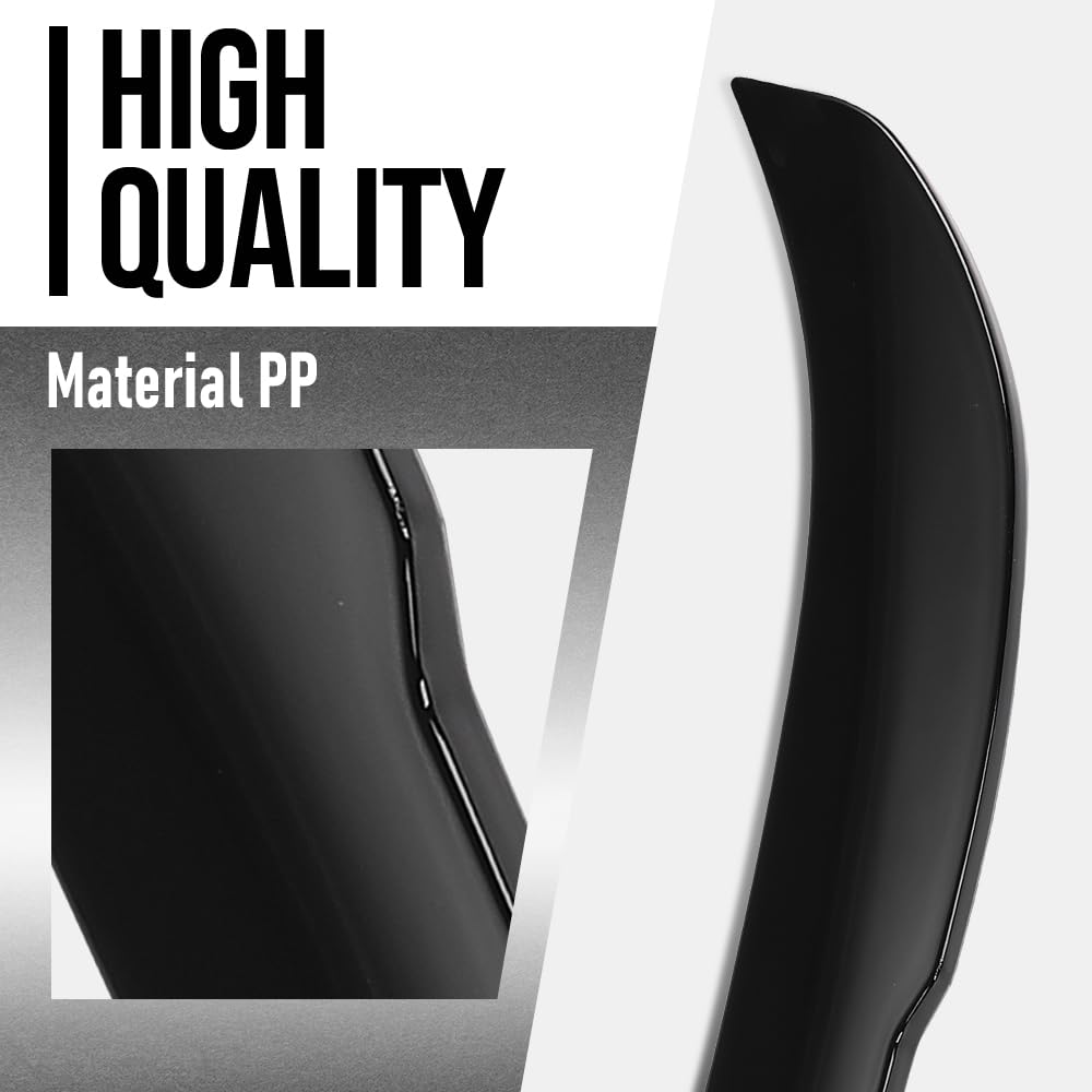 G-PLUS Rear Trunk Spoiler Wing Compatible with BMW E90 3 Series All Sedan Models 2006-2011, Fit BMW M3 Sedan Models 2008-2011, Not Fit 2-Door Convertible/2-Door Cou Gloss Black