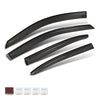G-PLUS Window Visor Rain Guard Vent Compatible with Honda Accord 9th Gen 4 Door Sedan Model 2013-2017; Not Fit 2 Door Coupe Model or Wagon Model Impact-Resistant PMMA 4 PCS Smoky