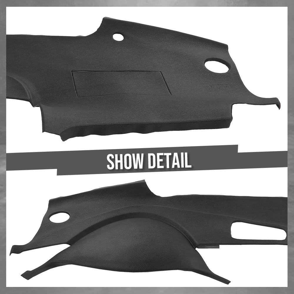 G-PLUS TPE Molded Dashboard Dash Cover Compatible with Honda Acura TL 2004 2005 2006 2007 2008 Dash Board Cover (Black)