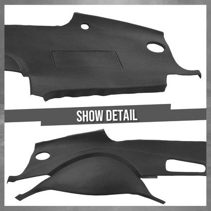 G-PLUS TPE Molded Dashboard Dash Cover Compatible with Honda Acura TL 2004 2005 2006 2007 2008 Dash Board Cover (Black)