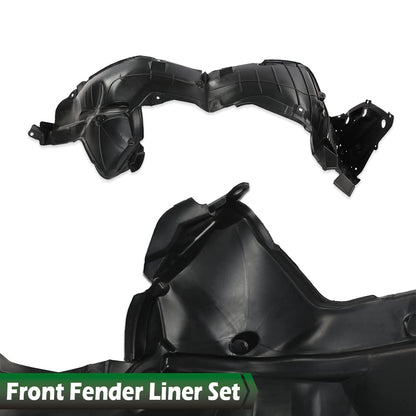 G-PLUS Fender Liner Splash Shield Compatible with Nissan Altima Sedan 2013 638403TA0A 638413TA0A NI1248131 NI1249131