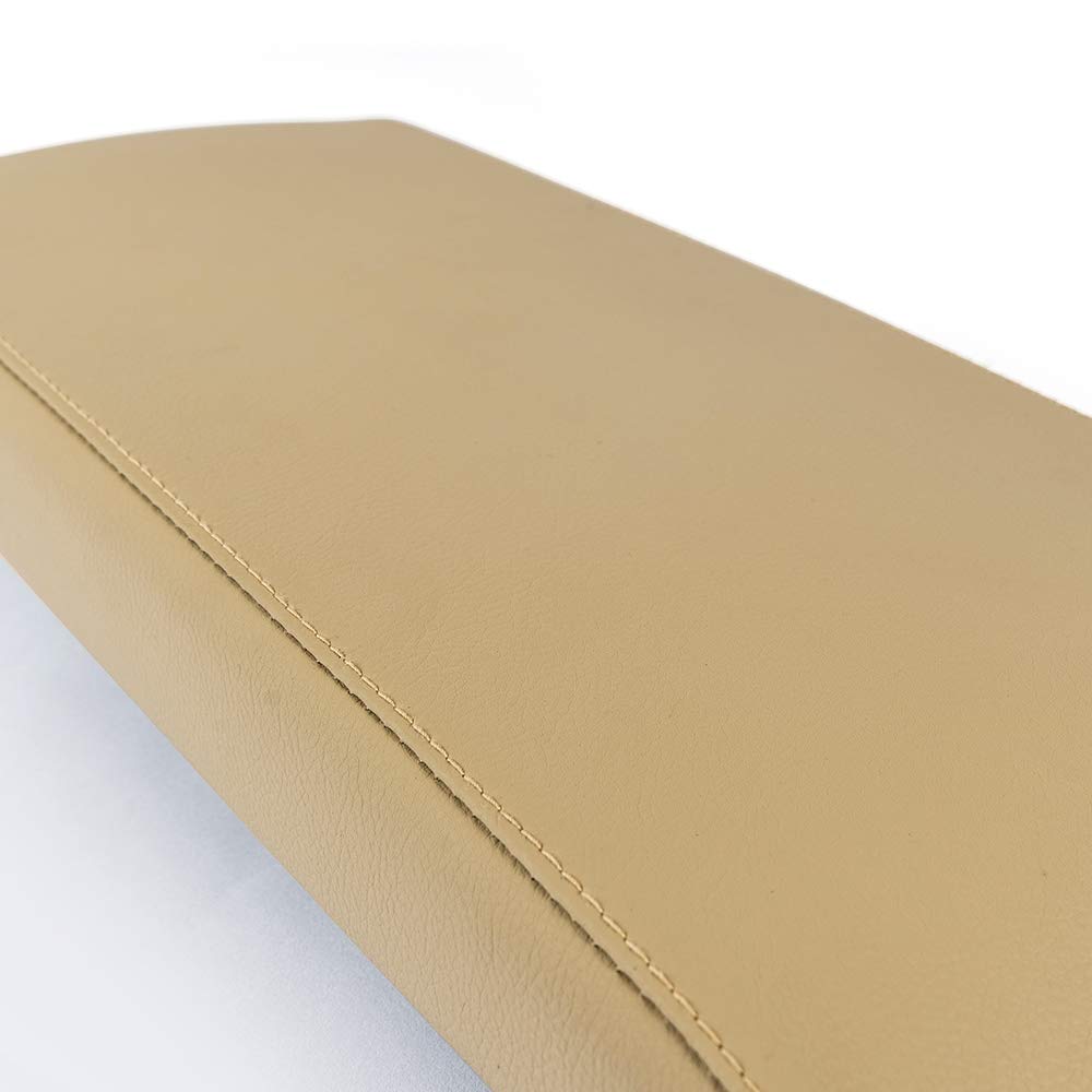G-PLUS Center Console Lid, Compatible with Ford Flex 2013-2017 Beige Armrest Lid Cover EA8Z7406024AA, DA8Z7406024AA, FA8Z7406024AA