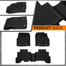 G-PLUS Floor Mats for Toyota 4Runner 2013-2024 TPE Black Product Specifications